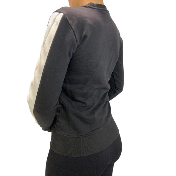 Sporty Athlesiure Crew Neck Sweatshirt - Picture 3 of 3